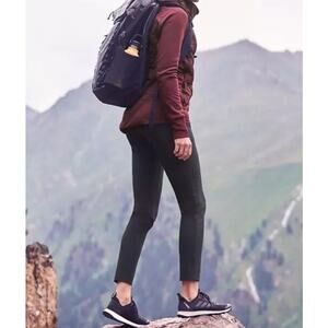 Athleta Wander Stash Skinny Pants, Hiking, Travel, Black,  Womens Sz 2P, NEW